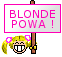 blonde